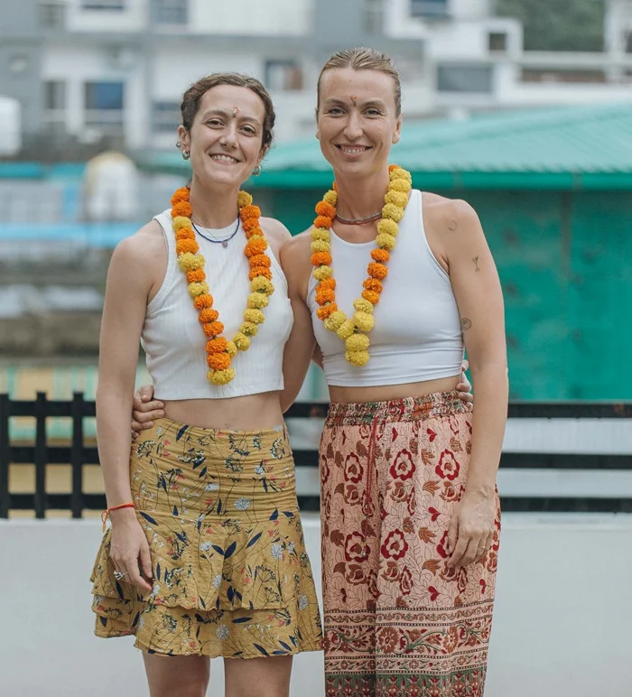 Patricia and Alba co-organizers of Annual Yoga Refresh Program