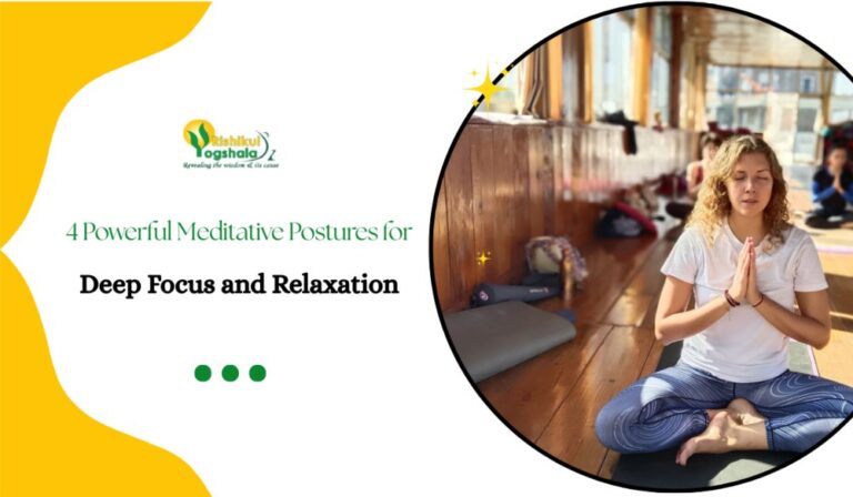 4 Powerful Meditative Postures for Deep Focus and Relaxation