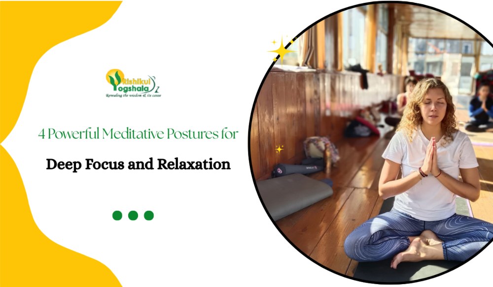 4 Powerful Meditative Postures for Deep Focus and Relaxation