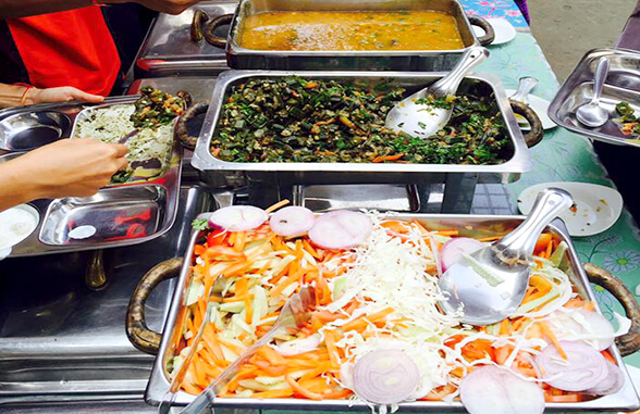Sattvic Food During Yoga Teacher Training at Rishikul Yogshala Sattvic Food During Yoga Teacher Training at Rishikul Yogshala
