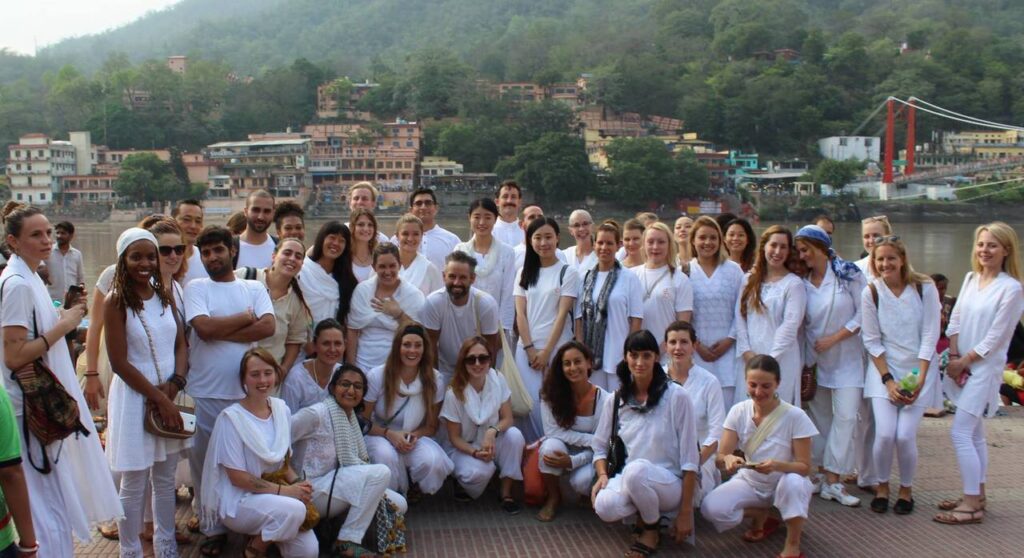 Yoga Teacher Training group at Rishikul Yogshala, Rishikesh Yoga Teacher Training group at Rishikul Yogshala, Rishikesh