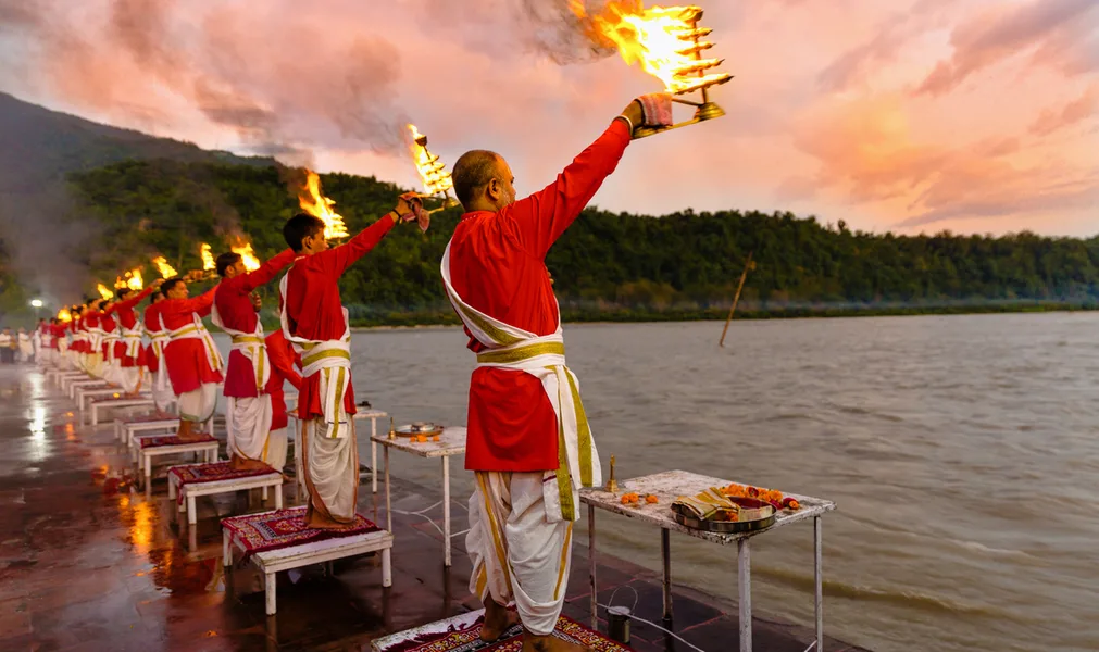 Ganga Arti in Rishikesh Ganga Arti in Rishikesh