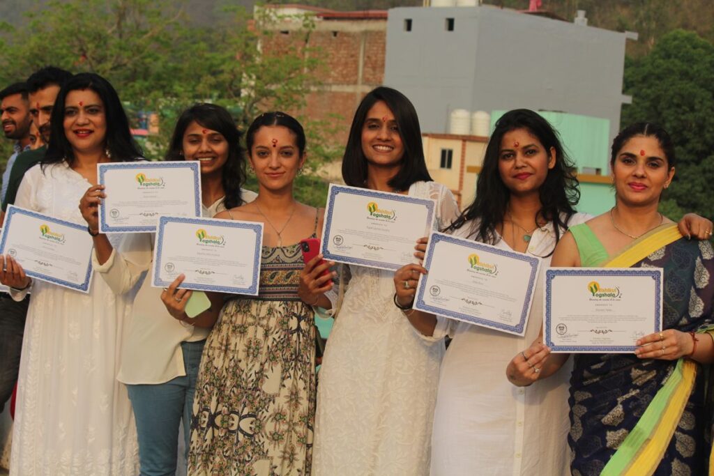 Rishikul Yogshala Rishikesh YTTC Certificate Rishikul Yogshala Rishikesh YTTC Certificate