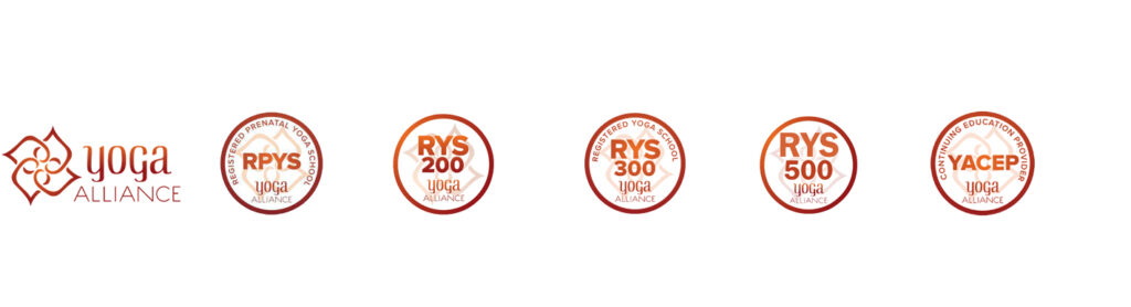 Yoga Alliance Certified RYS 200, RYS 300, RYS 500, RPYS, and YACEP Logos Yoga Alliance Certified RYS 200, RYS 300, RYS 500, RPYS, and YACEP Logos