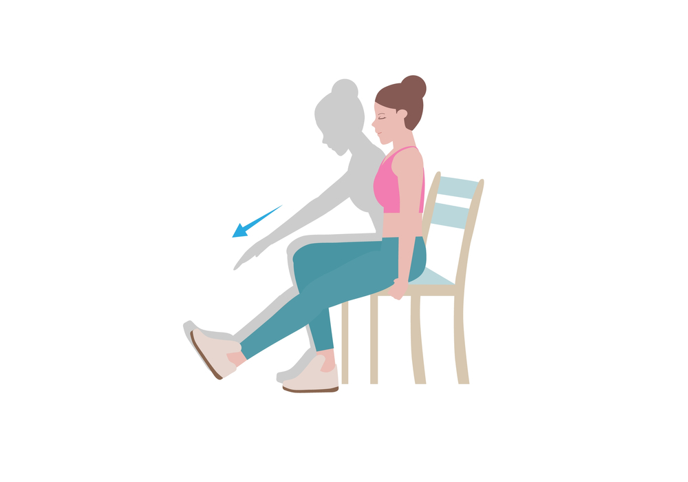 Seated Ankle and Foot Stretch Yoga Pose