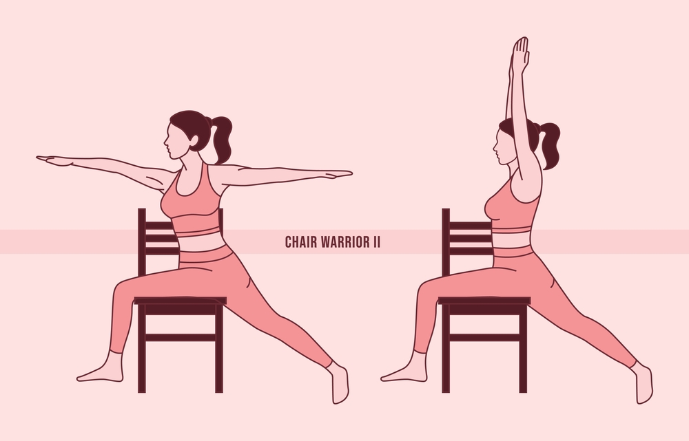 Seated Warrior II 