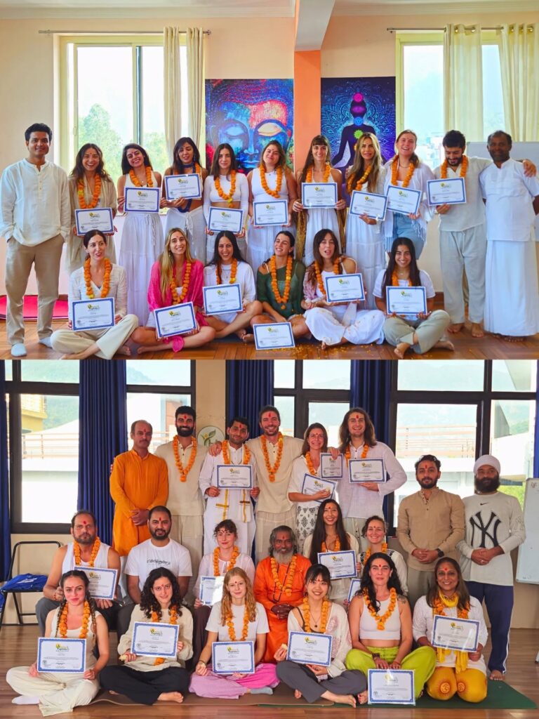 Students During Yoga Teacher Training Certification at Rishikul Yogshala Rishikesh