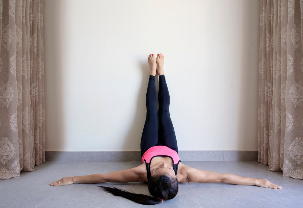 Legs Up the Wall Pose Legs Up the Wall Pose