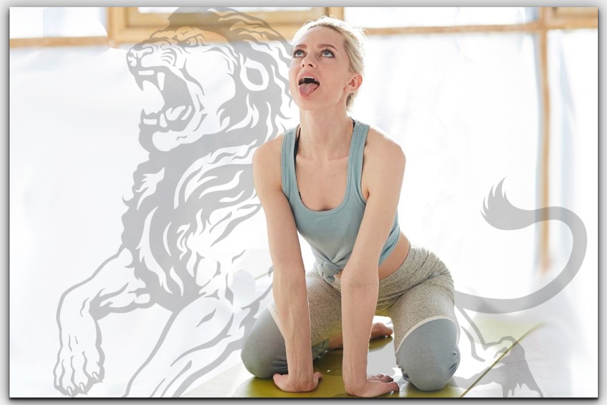 Simhasana | Lion Pose | Steps | Benefits | Precautions | Poses, Yoga poses,  Super brain yoga
