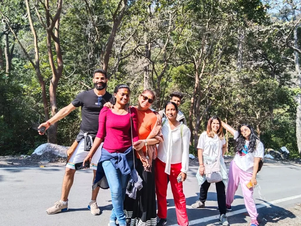 Rishikul Yogshala students on excursion during YTTC Rishikul Yogshala students on excursion during YTTC