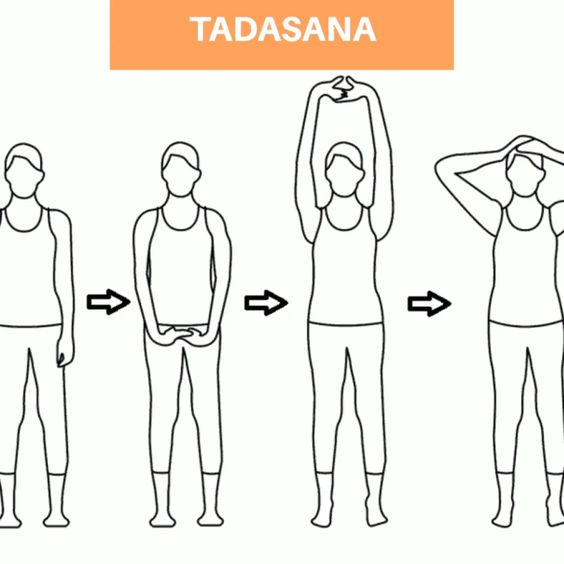 Tips For Preventing Bloating and Gas After Meals 2 Tadasana (Mountain Pose) For Digestion and Bloating
