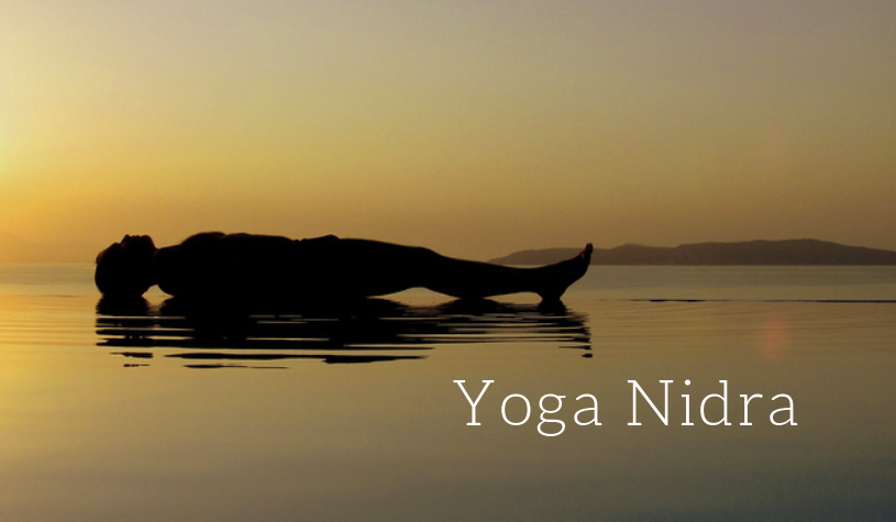 Knowing The Main Differences, Similarities, and Advantages of Yoga Nidra vs Meditation 1 Man lying on the floor in Yoga Nidra pose during a guided relaxation session