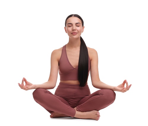 Women Practicing Meditation Women Practicing Meditation