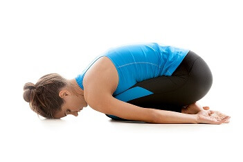 Student Practicing Child’s Pose (Balasana) Student Practicing Child’s Pose (Balasana)