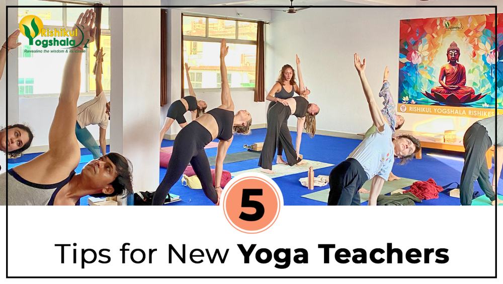Five Tips For New Yoga Teachers