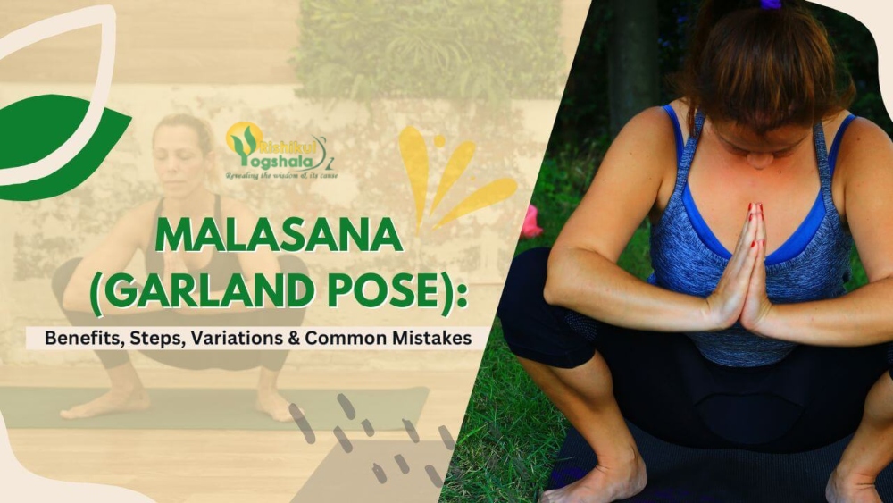 Malasana (Garland Pose): Benefits, Steps, Variations & Common Mistakes