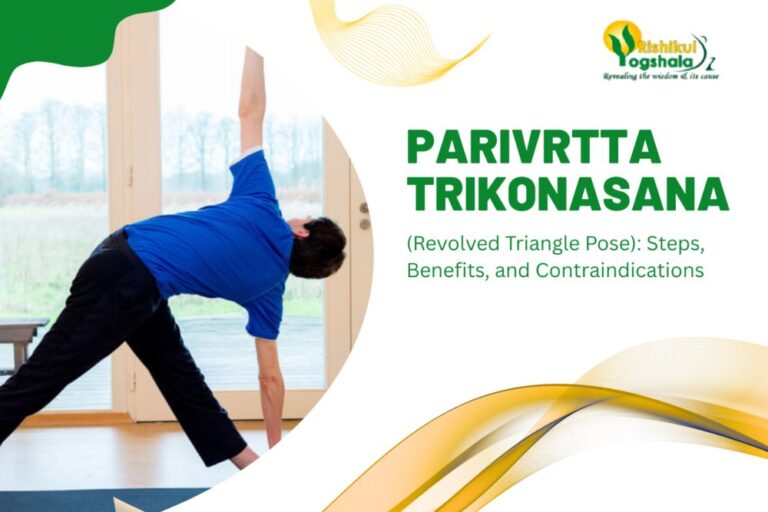 Parivrtta Trikonasana (Revolved Triangle Pose): Steps, Benefits, and Contraindications