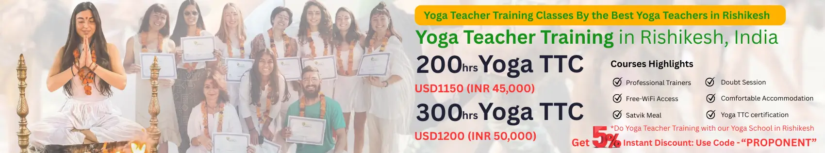 yoga teacher training course in rishikesh