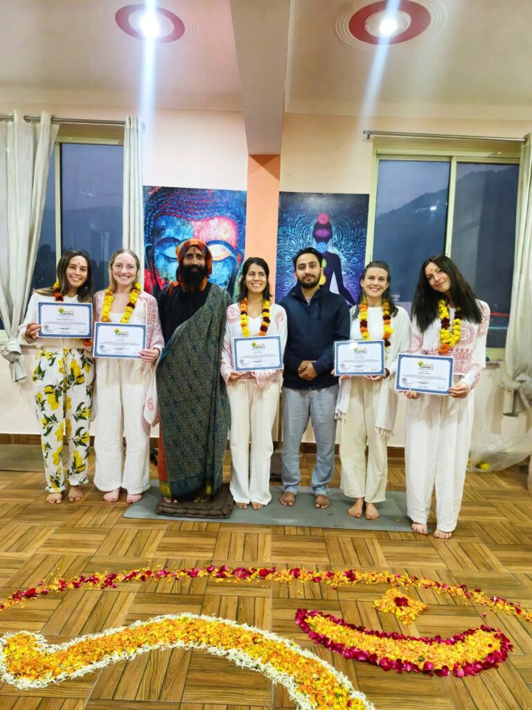 Yoga teacher training certification ceremony at Rishikul Yogshala Rishikesh Yoga teacher training certification ceremony at Rishikul Yogshala Rishikesh