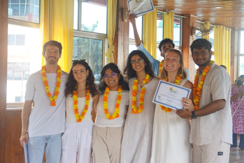 Residential Yoga Course Certification Ceremony Residential Yoga Course Certification Ceremony