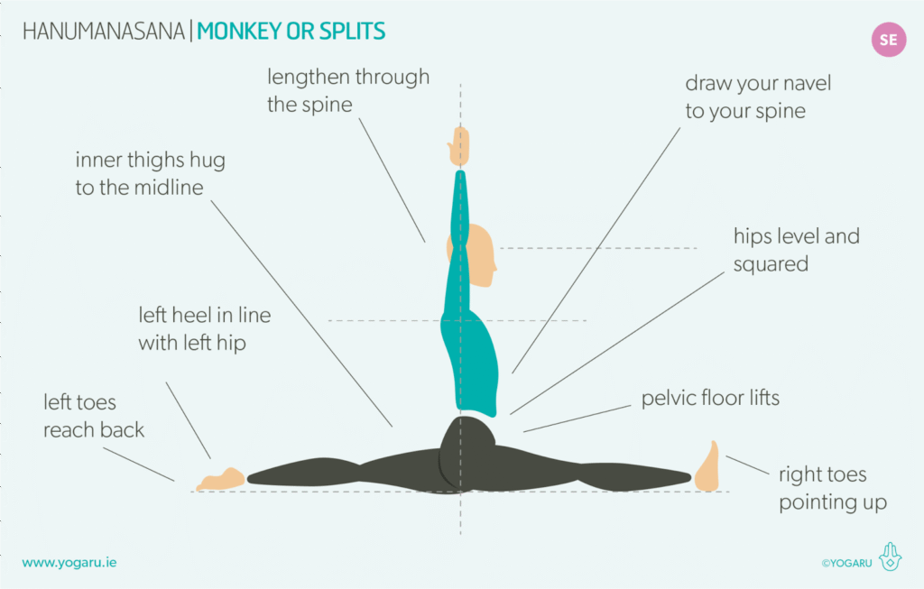 Hanumanasana  Hanumanasana