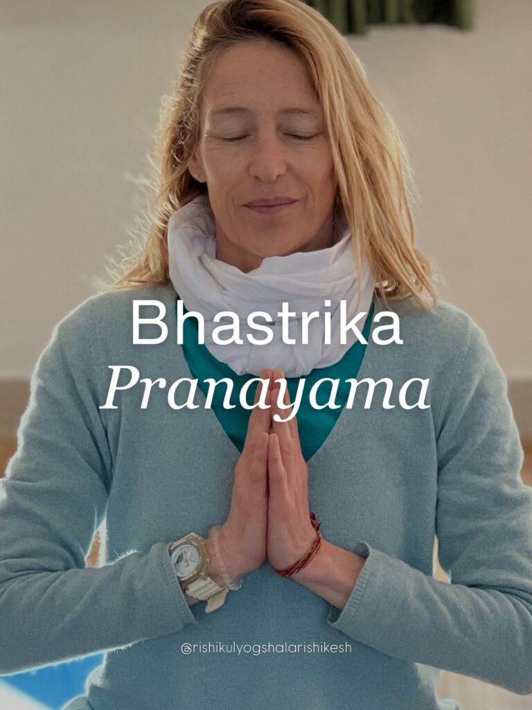 Student Participating Pranayama during Yoga Therapy workshop