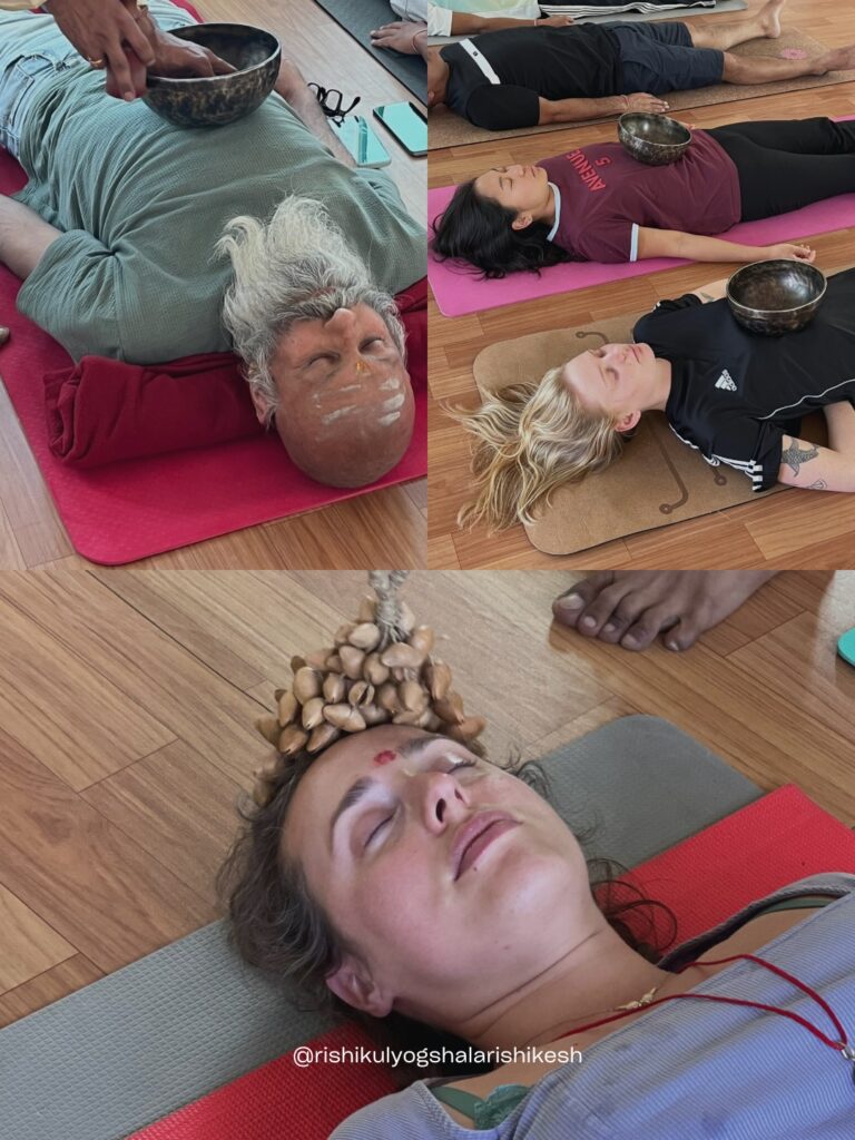 Student during Yoga Therapy workshop