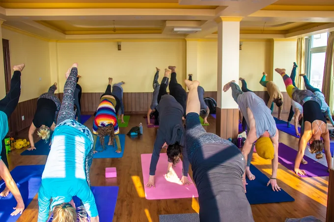 Student During 200 Hours YTTC Session at Nepal Yoga Home