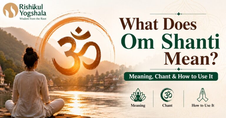 What Does Om Shanti Mean? Meaning, Chant & How to Use It