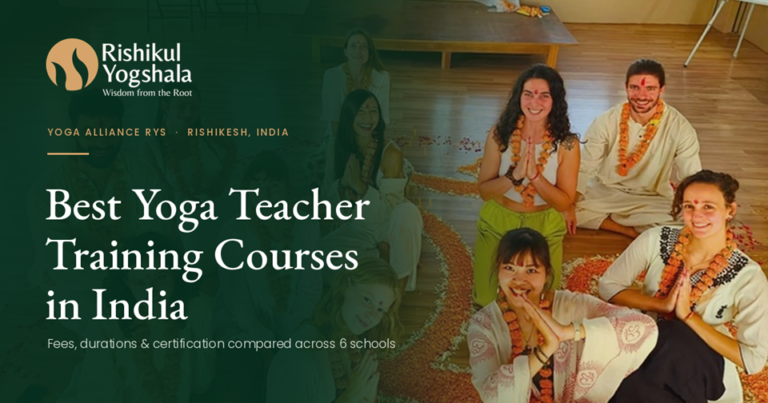 Best Yoga Teacher Training Courses in India