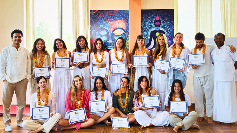 Students During Yoga Teacher Training Course Certification