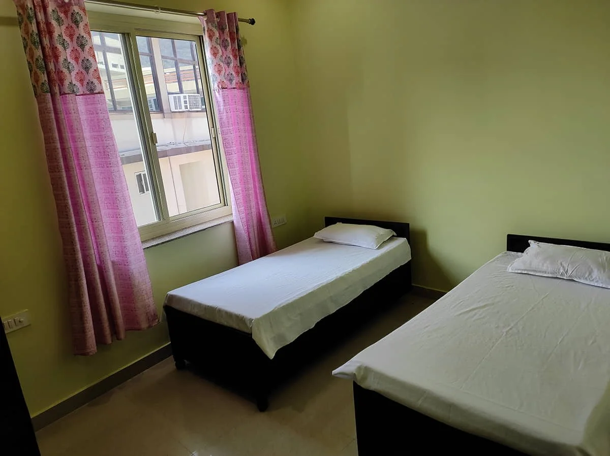 Gedeelde kamer bij Rishikul Yogshala