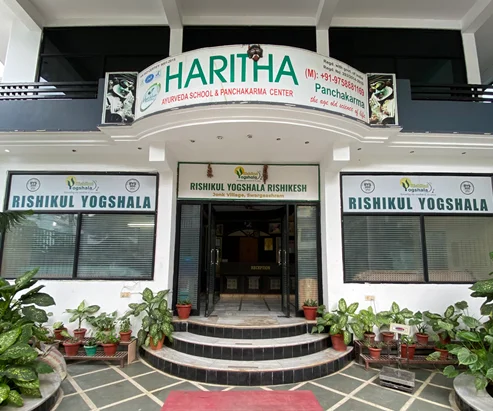 Eenpersoonskamer bij Rishikul Yogshala