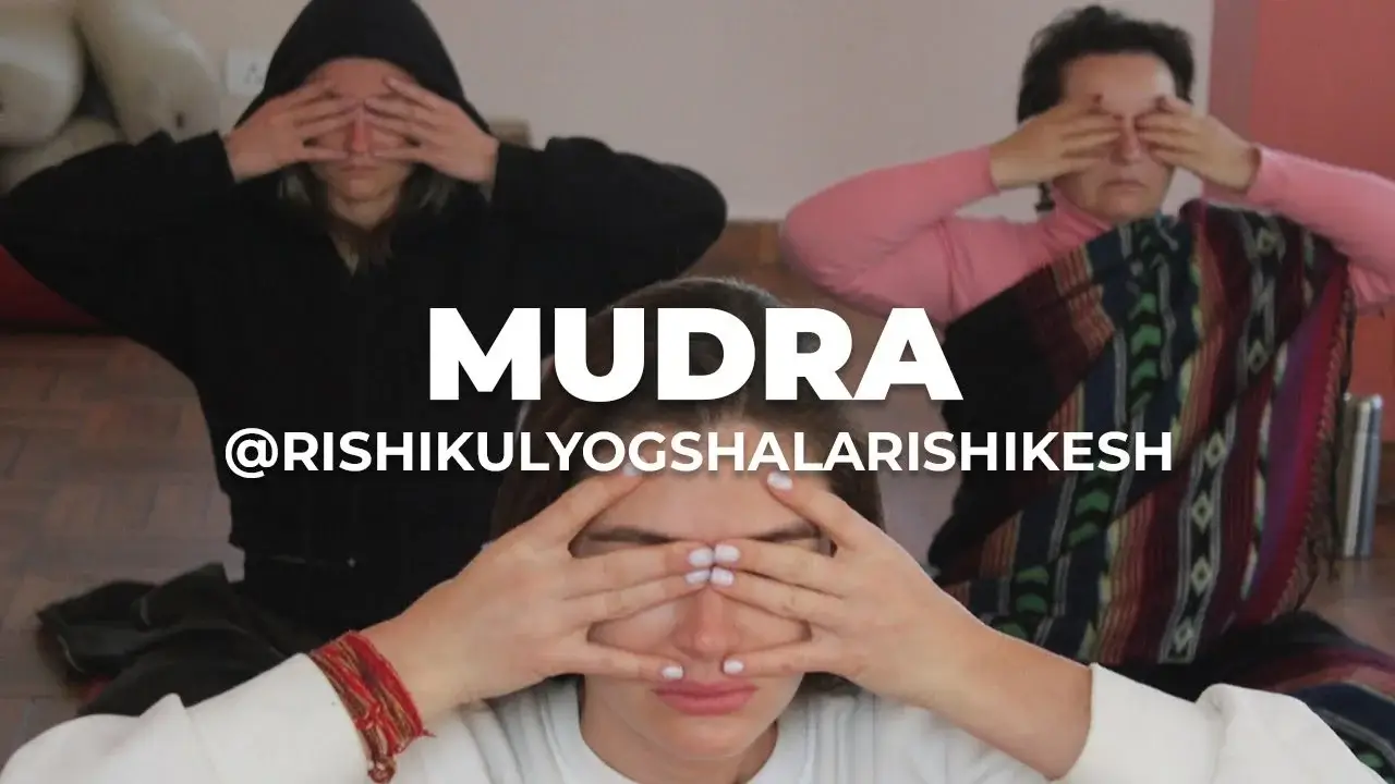 Mudras yoga practicum for energy and healing