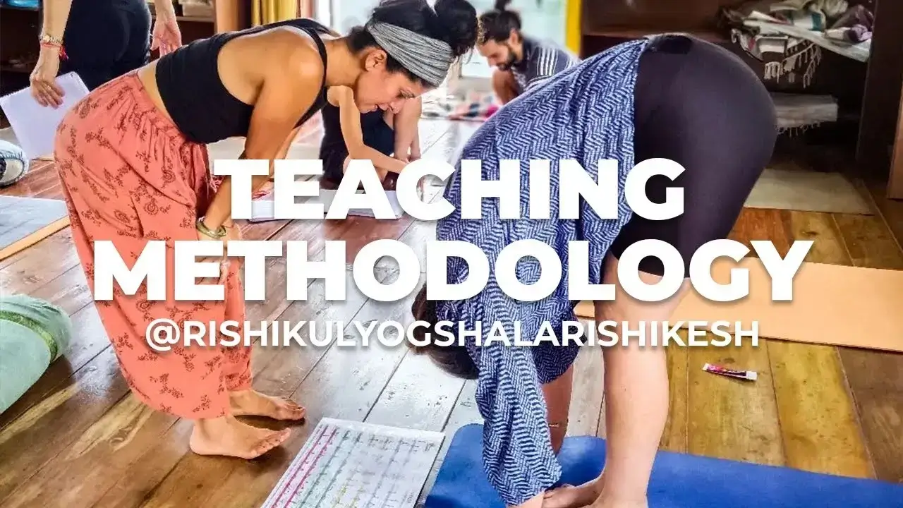 Yoga teaching methodology and instruction skills training