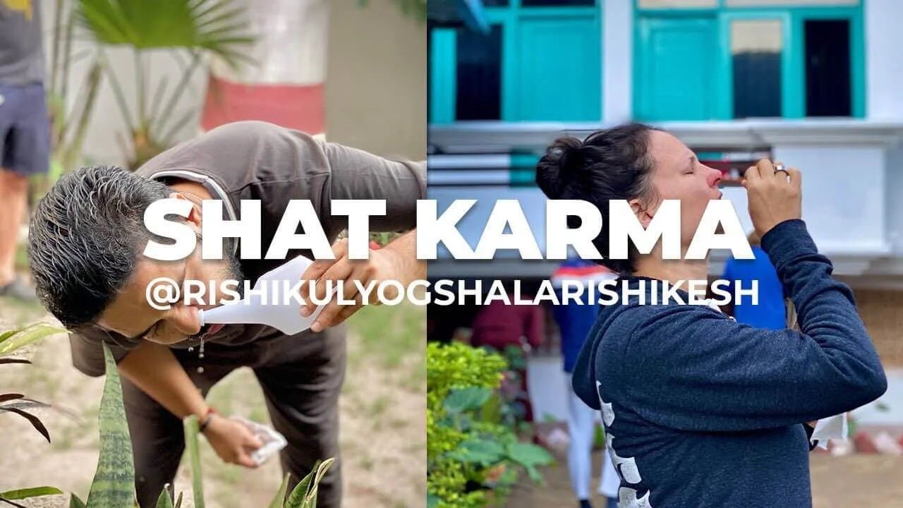 Shat Karma yogic purification and cleansing techniques