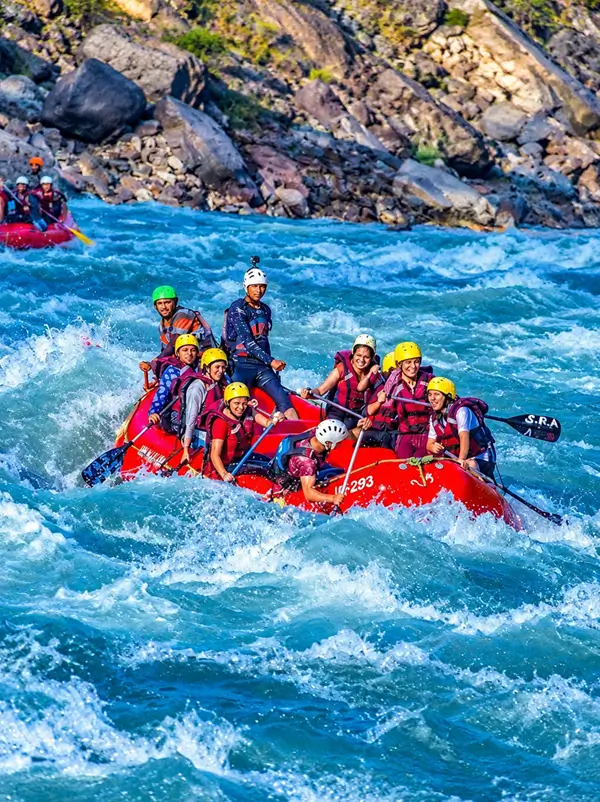 White Water Rafting in Rishikesh